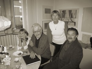 Mit meiner Johanna bei Gundis und Heinz Friege in Wuppertal 2004