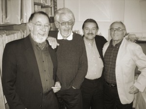 Mit Jo Kuhn, Heinz Friege und Hajo Diez in Wuppertal 2003